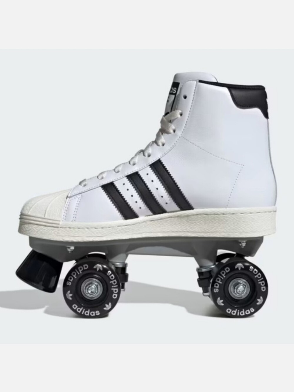 adidas Superstar 82 High-Top Roller Skates White & Black - Picture 8 of 16